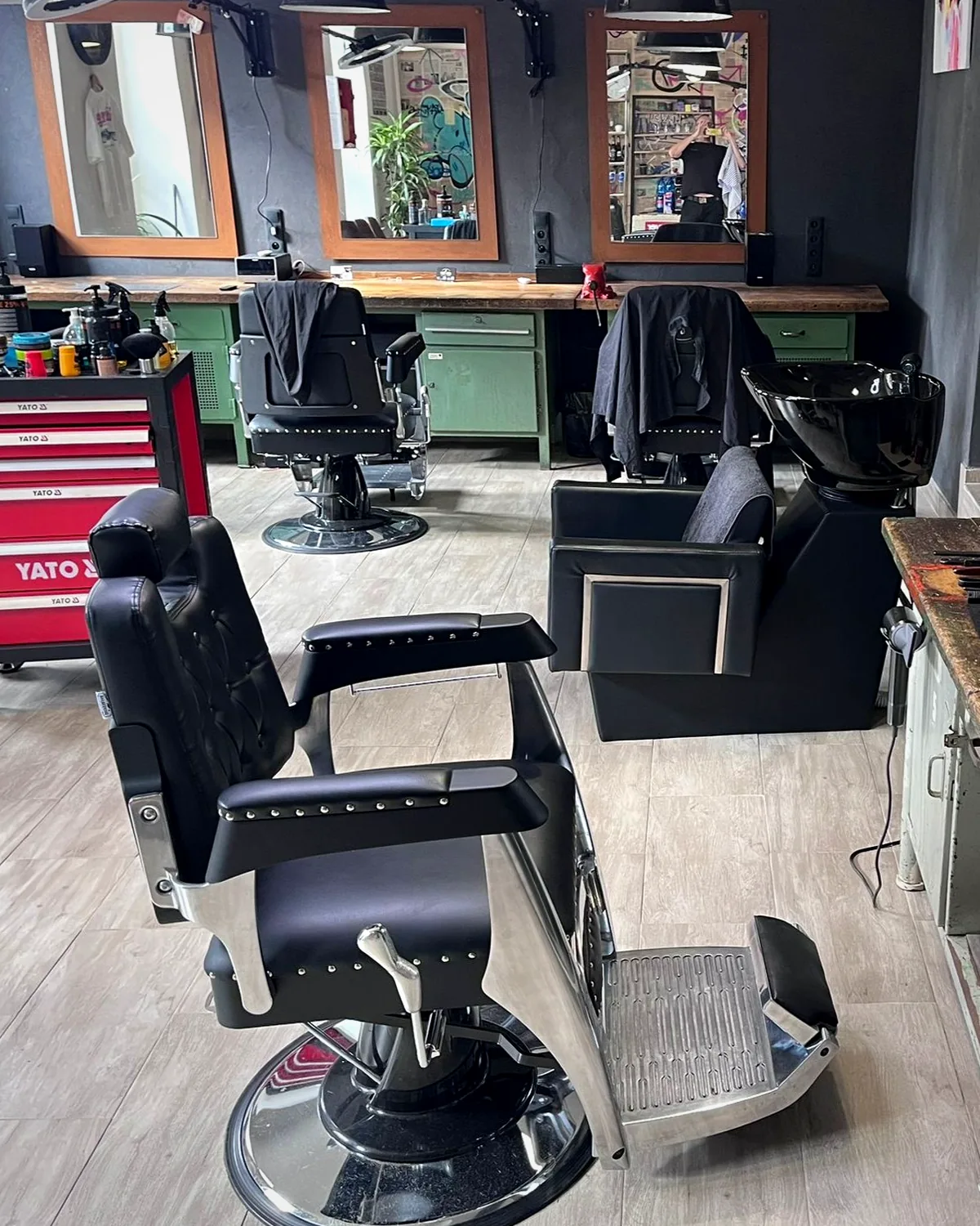 Interiér Barber Garáž Ružomberok